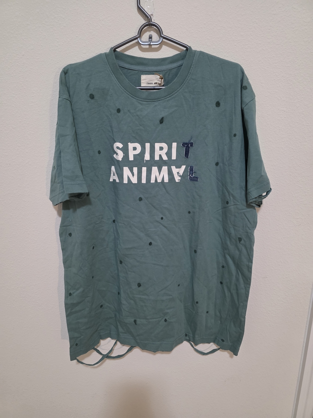 Spirit Animal Short Sleeve Tee - Sage Green